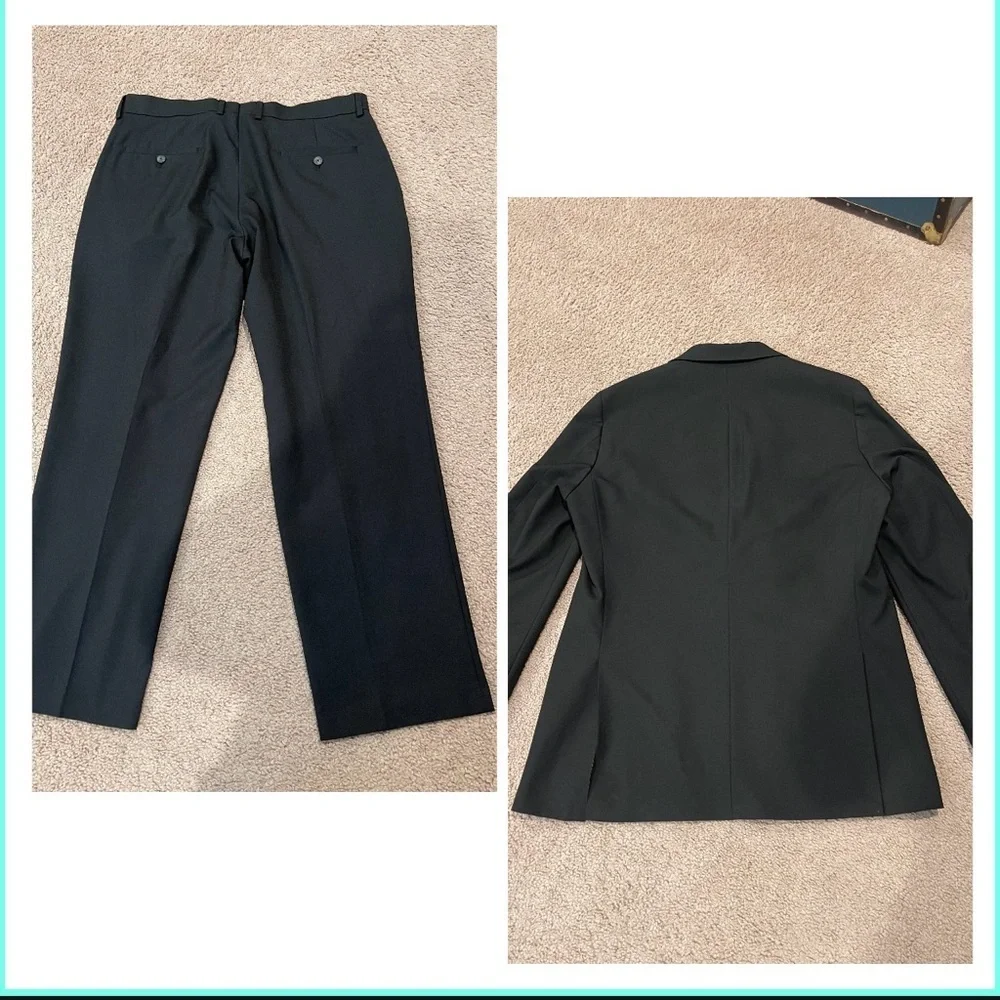 JM HAGGAR Travel Performance Slim Fit Tailored Suit Separates - Picture 3 of 13